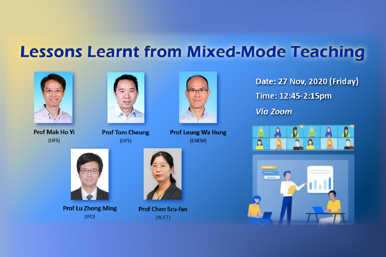 Lessons Learnt from Mixed-Mode Teaching Lessons Learnt from Mixed-Mode Teaching