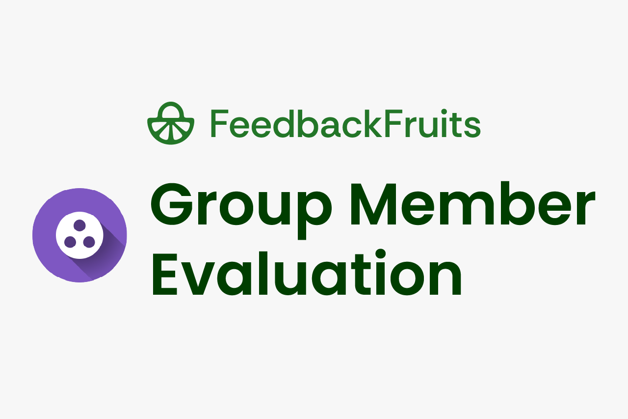 Group Member Evaluation