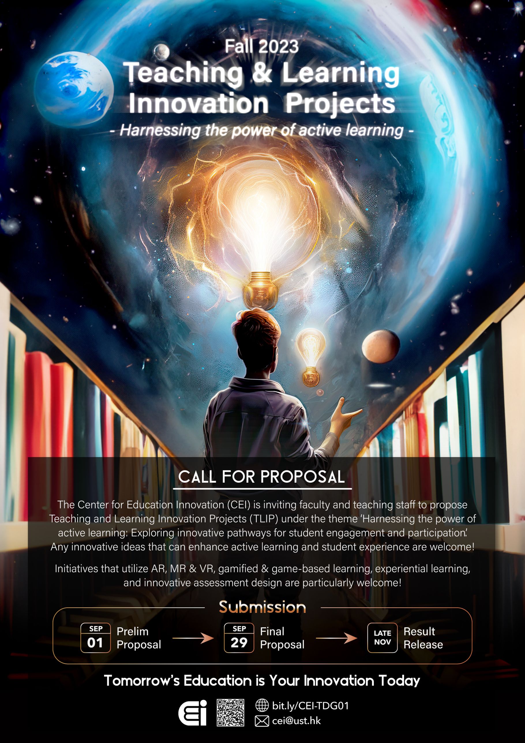 Call for Proposals | Teaching and Learning Innovation Projects | FALL 2023