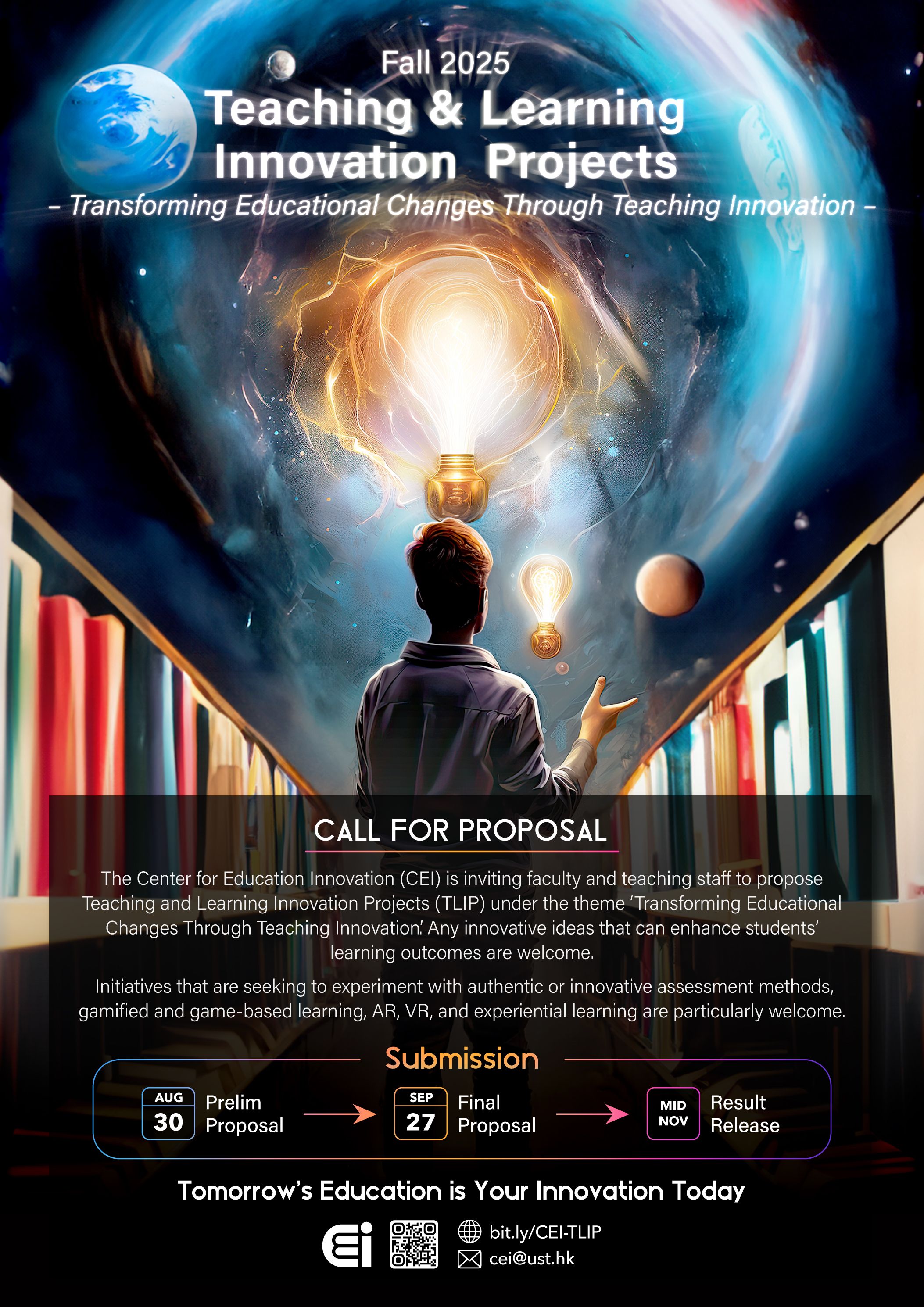 Call for Proposals | Teaching and Learning Innovation Projects | FALL 2025