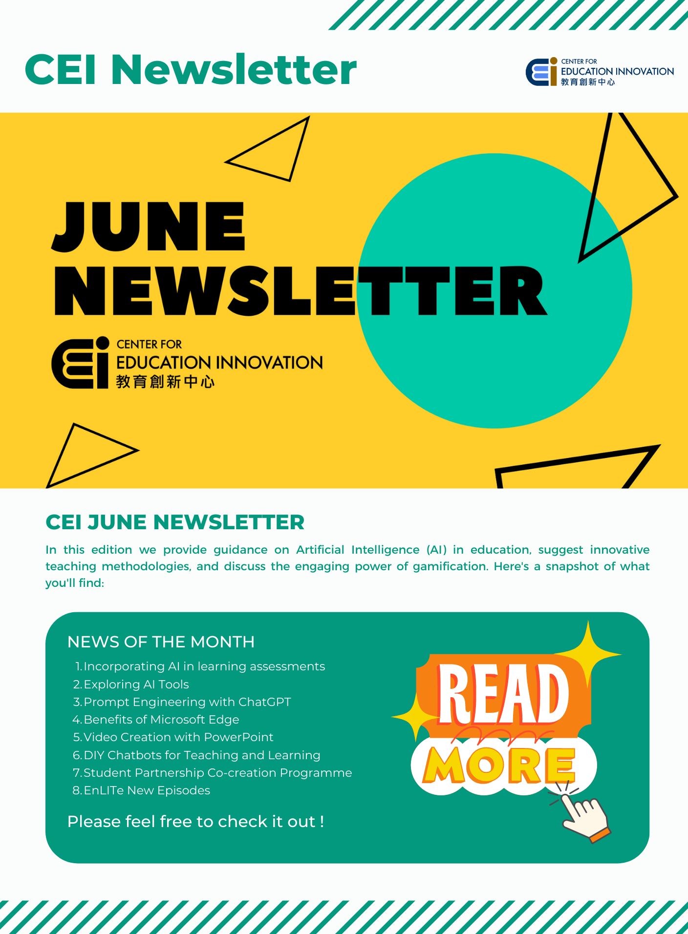 CEI Newsletter | 2023-JUN