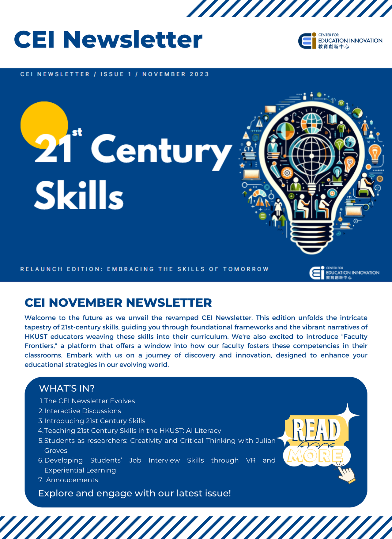 CEI Newsletter | 2023-NOV